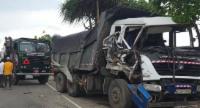 Six Injured in Bus-Lorry Collision in Ahangama